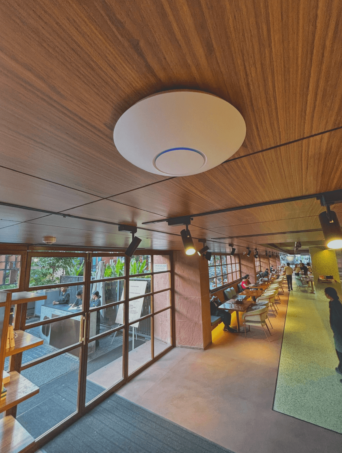 Roast restaurant — Ubiquiti UniFi network deployment by Rajguru Distributors